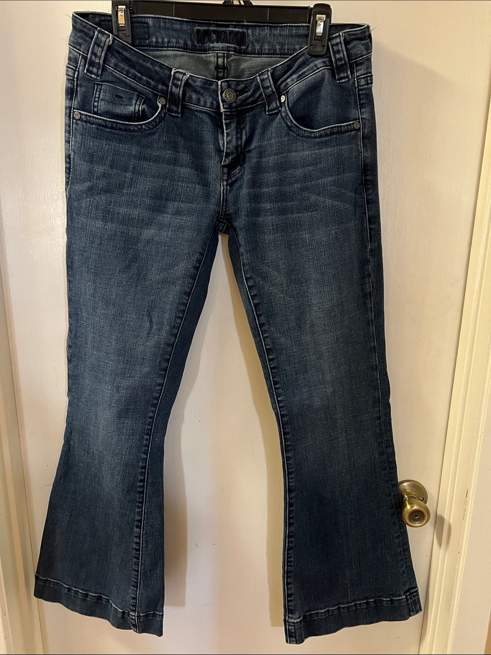 Rock & Roll Cowgirl Dark Indigo Flare Jeans